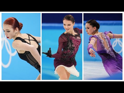 Alexandra Trusova, Anna Shcherbakova & Kamila Valieva - Hall of fame