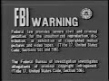 1978 FBI Warning Screen Black And White
