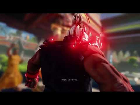 True akuma Hidden streetfighter five character footage