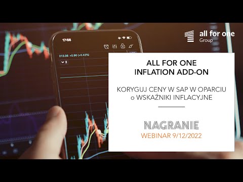 Inflation Add-on – koryguj ceny w SAP w oparciu o wskaźniki inflacyjne