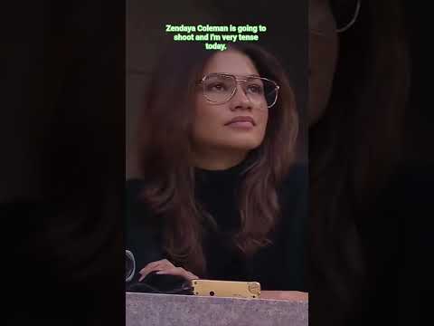 Zendaya Coleman is going to shoot and I'm very tense today.#zendaya #zendayastyle #shortvideo