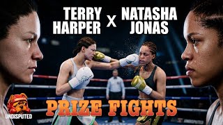 ボクシングゲーム UNDISPUTED PRIZE FIGHTS テリー・ハーパー vs ナターシャ・ジョナス