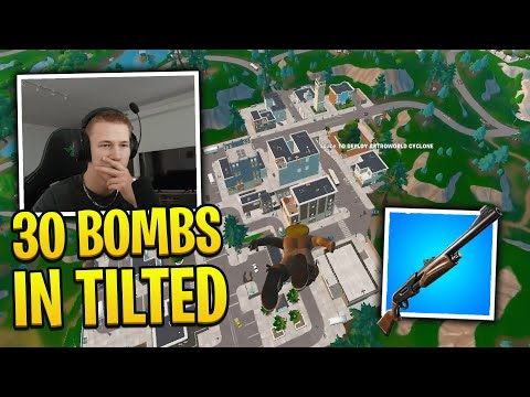 MRSAVAGE *CLEANS UP* Tilted Towers And Drops 30 Bomb In Reload Fortnite