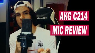 Video thumbnail for Professional AKG C214 XLR Mic Review (Rap & Sing Test) by Kelli