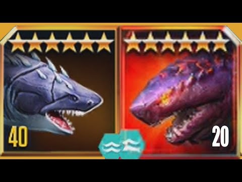 MEGALODONS Vs COLOSSUS 04 - Jurassic World The Game