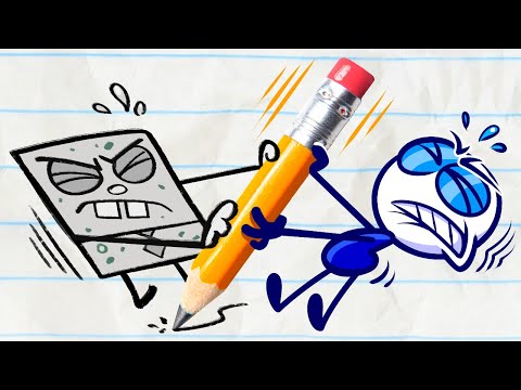"Pasta Point of No Return" | Pencilmation Cartoons!