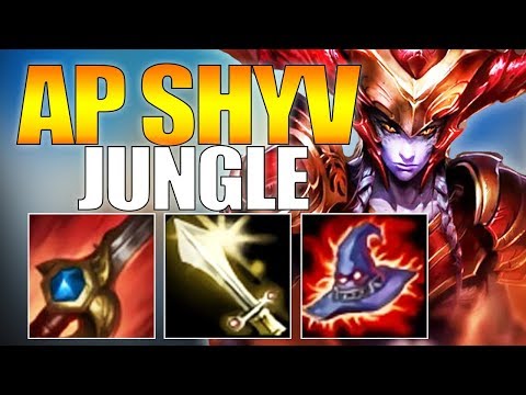 FULL AP JUNGLE SHYVANA IS THE NEW META! FIREBALL ONE-SHOT!  - LEAGUE OF LEGENDS