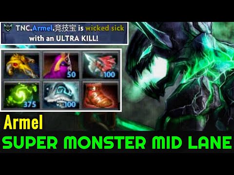 Armel [Outworld Devourer] Super Monster Mid Lane Crazy Pro Gameplay 7.22 Dota 2