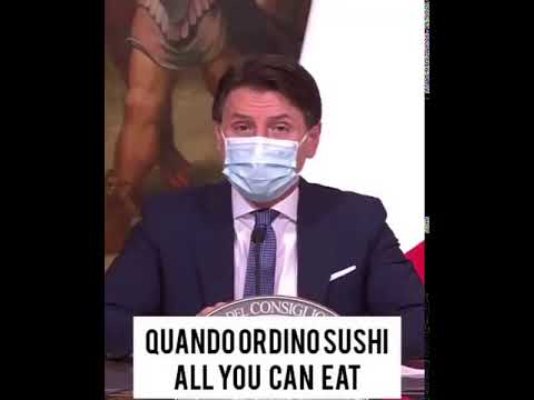 Conte Giuseppe ordina il sushi - all you can eat