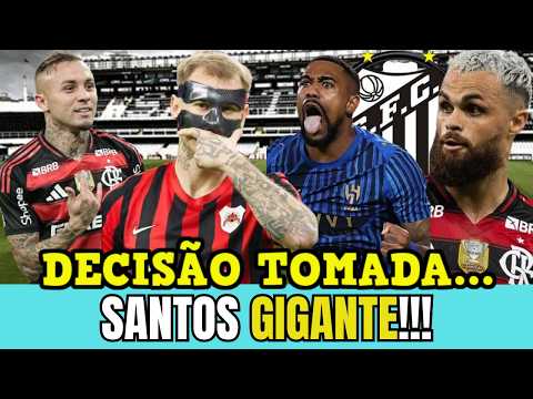 DECISION MADE: DEAL OF THE CENTURY FOR SANTOS. THE NEWS STOPPED VILA BELMIRO. SANTOS NEWS.