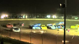 preview picture of video 'Midway Speedway AMRA Late Model Feature Highlights 6-7-2013'