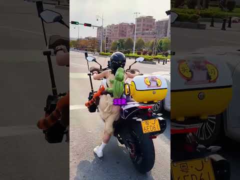 ELA SÓ QUERIA ANDAR DE MOTO 🏍️