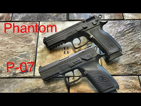 CZ SP-01 Phantom vs CZ P-07  --  If I Could Only Have One....