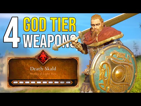 4 Best Weapon Locations YOU NEED TO TRY in Assassin's Creed Valhalla Combat Gameplay!