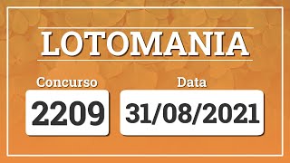 Capa de LOTOMANIA 2209