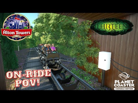 Th13teen On-Ride POV | Alton Towers | Planet Coaster