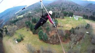 preview picture of video 'Tom Beatty Hang Gliding at Hyner View 11-13-2014'
