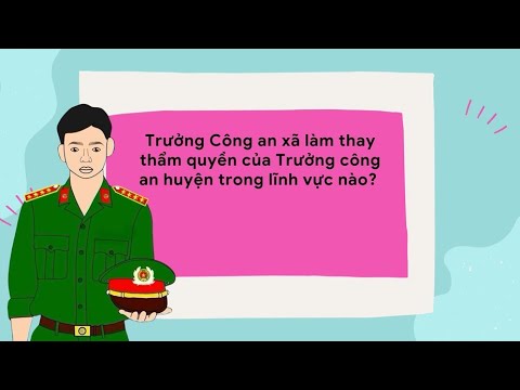 Trưởng Công an xã làm thay thẩm quyền của Trưởng Công an huyện trong lĩnh vực nào?