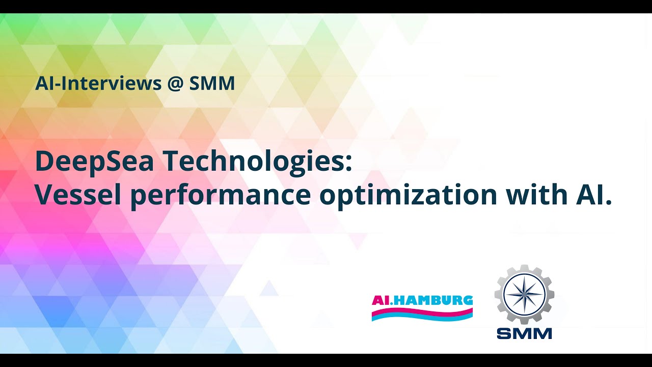 AI CENTER SMM 2024 - Interview with DeepSea Technologies - AI for Vessel Efficiency Decarbonization