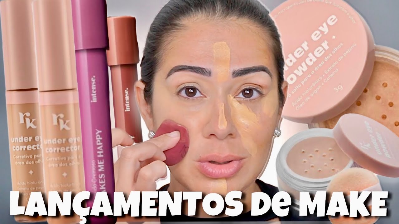 TESTANDO NOVIDADES de MAKE | Corretivo Ruby Kisses , O Boticário ...
