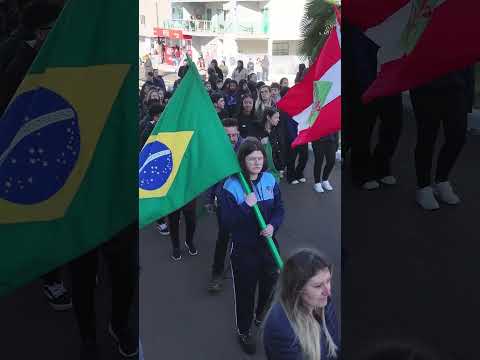 Desfile de 7 de Setembro de Faxinal dos Guedes - Santa Catarina - Brasil