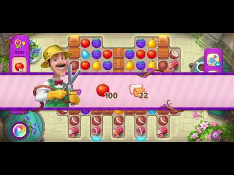 Super Hard Level 9321 ▪︎ no hacks, real play ☆ Gardenscapes by Anne