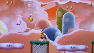 Meringue Clouds-4, Bouncy Cloud Boomerangs - All Star Coins (New Super Mario Bros U Deluxe)