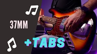 AFI - "37mm" (Bass Cover w/ Tabs On Screen)