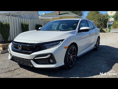 Quick Drive: Manual 2020 Honda Civic Sport Touring Hatch