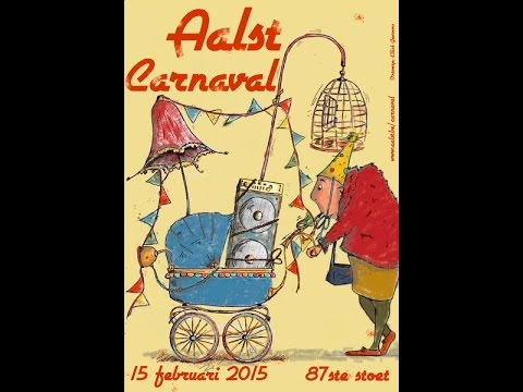 Popverbranding Carnaval Aalst 2015