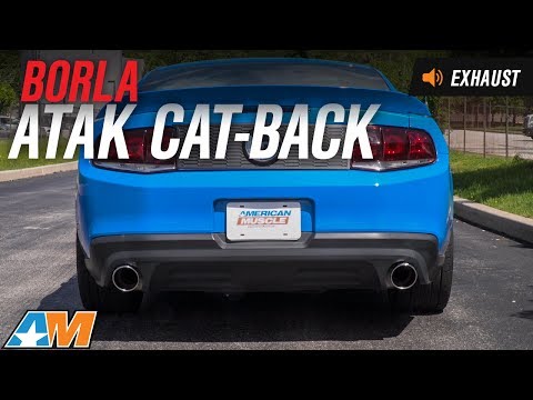 2013-2014 Mustang GT, BOSS Borla ATAK Cat-Back Exhaust Sound Clip & Install