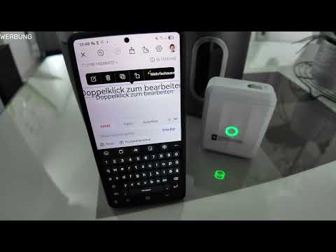 NIIMBOT Etikettendrucker D110 Upgrade Version im Test