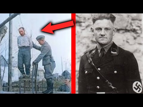 Franz Hössler – Execution Of Bergen-Belsen’s Most Sadistic Nazi Officer | Real Footage