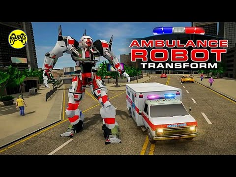 Rescue City Ambulance Robot Transform EMS Vehicle - Android Gameplay FHD