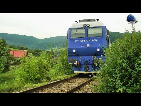 IR1833 Iasi-Timisoara Nord & GM 64-1363-2 in Defileul Crisului Repede Canyon - 13 August 2017