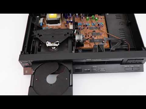 Philips CD 471 - A Look Inside , TDA1541A, CDM-4/11