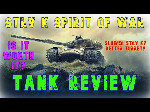 STRV K Spirit of War Tank Review ll Wot Console - World of Tanks Console Modern Armour