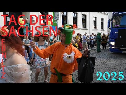 Tag der Sachsen 2025 in Sebnitz - Kompletter Festumzug (ohne Lücken) 07.09.2025