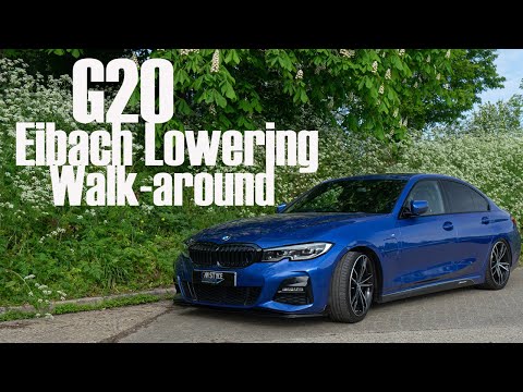 BMW G20 Eibach lowering springs and Spacers walk around