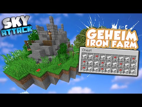 NEUE Geheim Eisen Farm + Shulker Loader! - SkyAttack #39