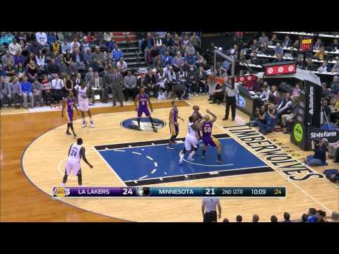 Andrew Wiggins Highlights Lakers vs. Timberwolves 12.14.2014 - 16 Points, 2 Rebounds