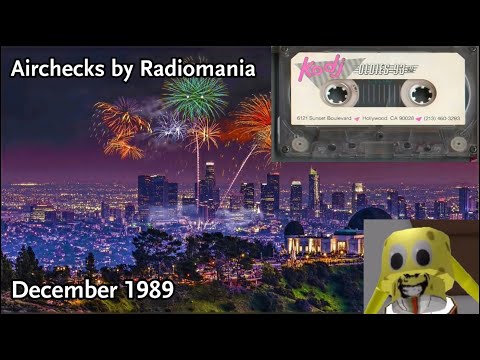 KODJ 93.1 (DJ-93 - OLDIES 93-FM) with Paul Freeman - Hollywood-Los Angeles, CA - December 27th, 1989