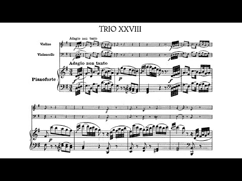 Haydn: Trio No 28 in G Major - Janigro, Badura-Skoda, Fournier, 1952 - Westminster WL 5202