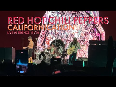 Red Hot Chili Peppers - Californication Solo Live @ Firenze Rocks 18/06/2022