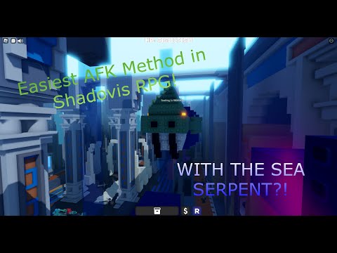 (Patched)NEW BEST AFK METHOD in SHADOVIS RPG | Roblox
