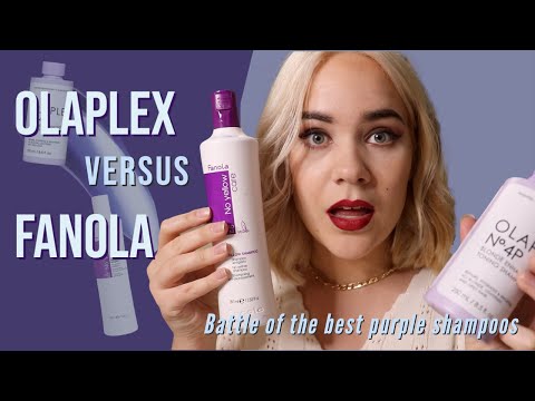 BATTLE OF THE BEST PURPLE SHAMPOOS: Olaplex vs. Fanola