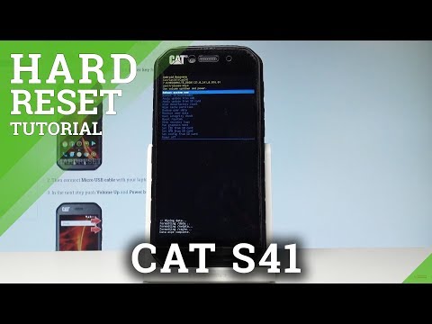 How to Hard Reset CAT S41 - Bypass Screen Lock |HardReset.Info