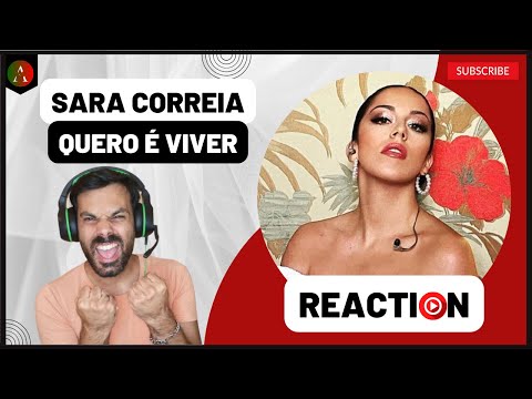 SARA CORREIA - "Quero é Viver" de António Variações - REACT | Que Voz é ESTA???