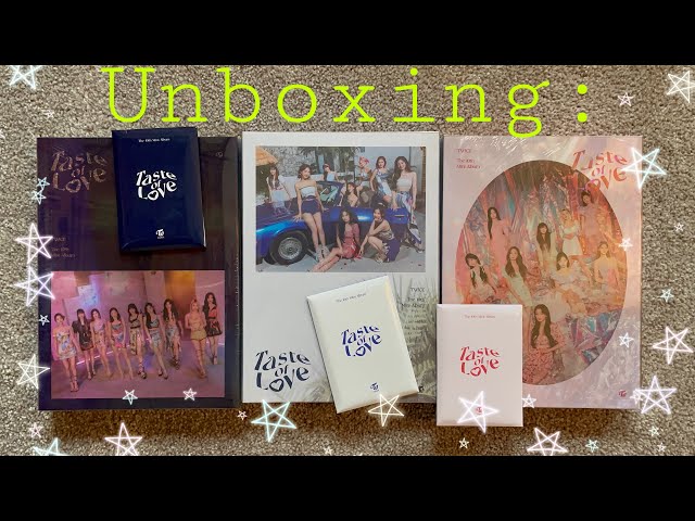 트와이스 Twice 10th Mini Album Taste Of Love