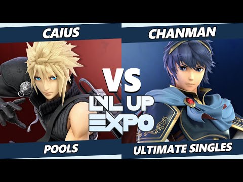 LVL Up Expo 2022 - Caius (Pyra Mythra, Cloud) Vs. Chanman (Lucina, Marth) SSBU Ultimate Tournament